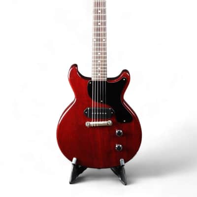 Gibson Custom 1958 Les Paul Junior Double Cut Reissue VOS Cherry Red image 7