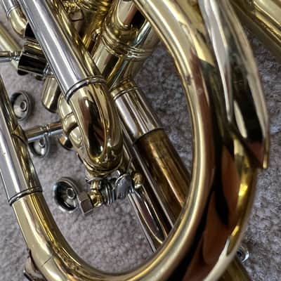 Bach Stradivarius Cornet Model 184ML 1986 Shepherd's Crook - Brass image 17