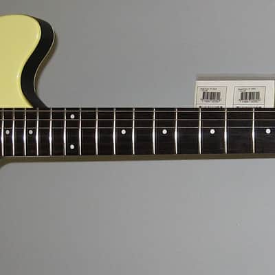 Danelectro '67 Dano Solidbody Electric Guitar 2022 - Yellow with Black Pickguard image 4