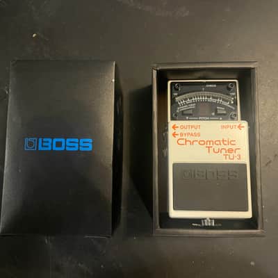 Boss TU-3 Chromatic Tuner 2009 - Present - White image 1