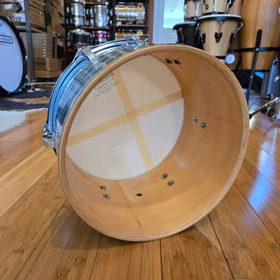 Drum Kits - 1970's Ludwig Classic Maple 14x24 8x12 9x13 14x16 (Concert Tom) Drum Kit (Bowling Ball Blue Oyster) image 15