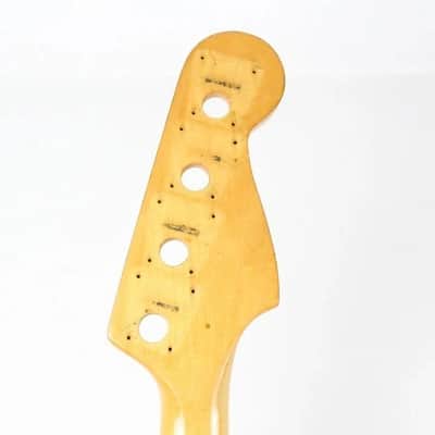 1977 Vintage Fender Precision Bass Lefty Maple 4-Bolt NECK Left-Handed 1970s USA PBass4-Bolt Neck image 14