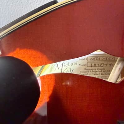 Michael Kelly Dragonfly Custom II Limited Edition Electric Mandolin LH W/Case image 5