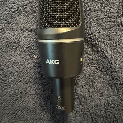 AKG C3000 High Performance Large-Diaphragm Condenser Microphone 2010s - Black image 2