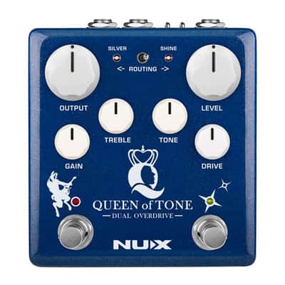 NuX NDO-6 Queen of Tone Dual Overdrive - Blue image 1