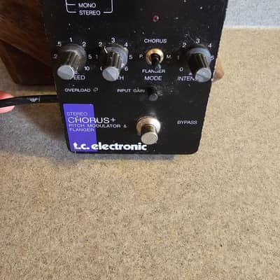 TC Electronic Stereo Chorus + Pitch Modulator & Flanger 1991 - 2016 - Black image 2