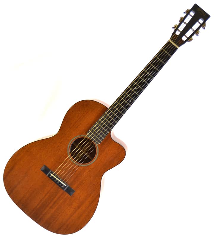 Martin Custom Shop 000-15SM 12-Fret Cutaway Mahogany Acoustic Electric Guitar image 1
