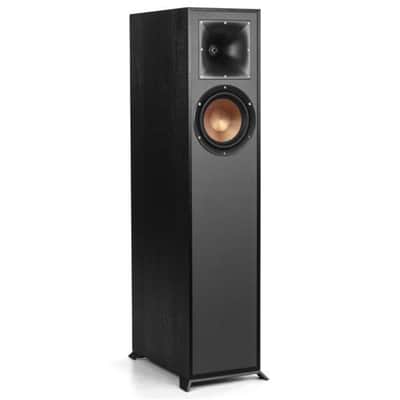 Klipsch Reference R-610F Floorstanding Speaker, Black image 1