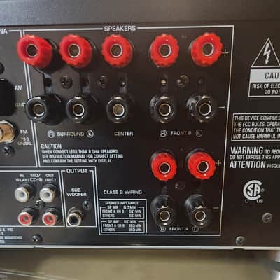Yamaha Yamaha RX-V461XM Ready home theater receiver 90s image 7