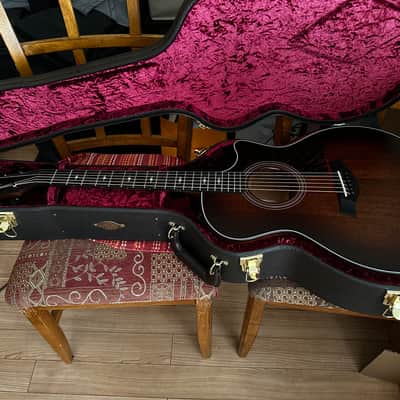 Taylor 324ce Grand Auditorium Mahogany Shaded Edgeburst ES2 2025 - Mahogany Shaded Edgeburst image 2