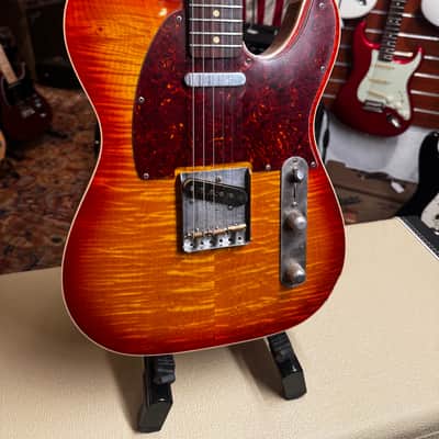 LSL T Bone Telecaster DX iced Tea Burst USA image 2