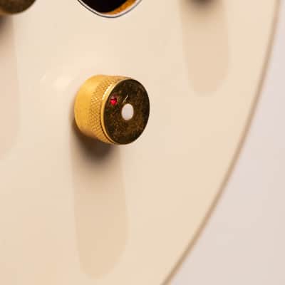 1990 Gretsch White Falcon 3136 1957 John Frusciante Cadillac Tailpeice image 12