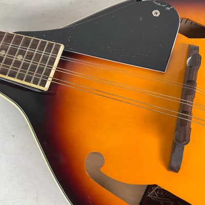 Rogue Rogue A-Style Mandolin RM100A Right Hand Sunburst with Case image 16