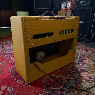 Fender '57 Custom Twin Reissue 40-Watt 2x12 Combo - Lacquered Tweed image 4