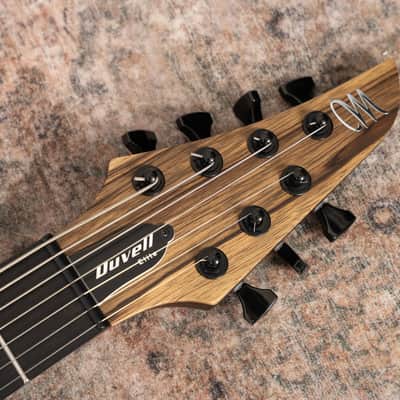 Mayones Duvell Elite BL 7 String - Black Limba image 19
