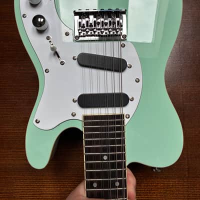 Eastwood Mandocaster 12 2010s - Seafoam Green image 4