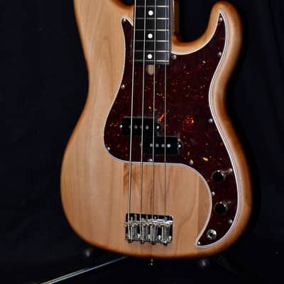 Alleva-Coppolo KBP4 Hippy Dippy Trippy Natural Finish CNL Fingerboard W/ Pro-Tec Bag image 1
