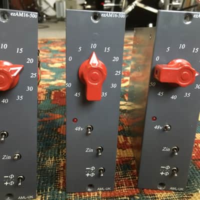 Audio Maintenance Limited AML AM16 500 series mic pre preamp w Carnhill Neve transformers image 1