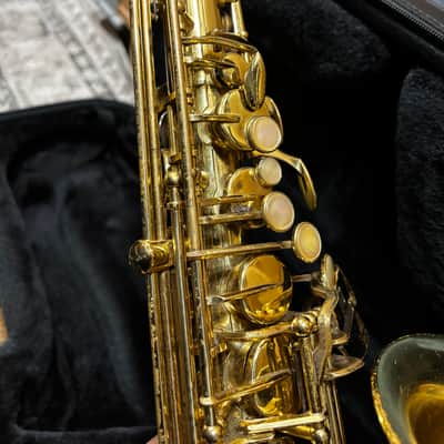 Selmer SAS280R LaVoix II Step-Up Model Alto Saxophone 2010s - Clear-Lacquered Brass image 4