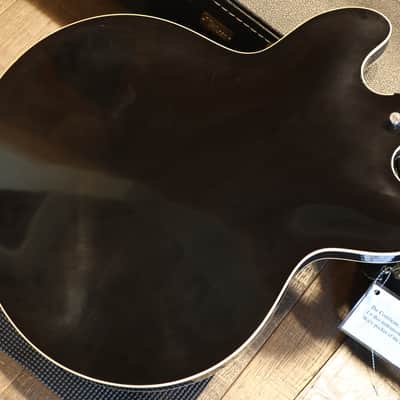 Minty! 2022 Gibson Custom Shop '64 Trini Lopez Semi-Hollow Electric Guitar Black Ebony + COA OHSC image 13