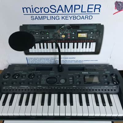 Korg MS1 MicroSampler 2010s - Black image 1