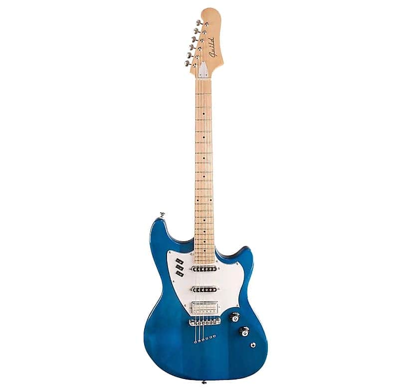 Guild Surfliner Catalina Blue 6-String Solid Body Electric Guitar with Maple Fingerboard, Mint image 1