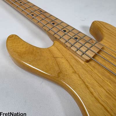 G&L CLF L-1000 4-String Bass Natural 8.54lbs CLF1805176 - Pre-Owned image 11