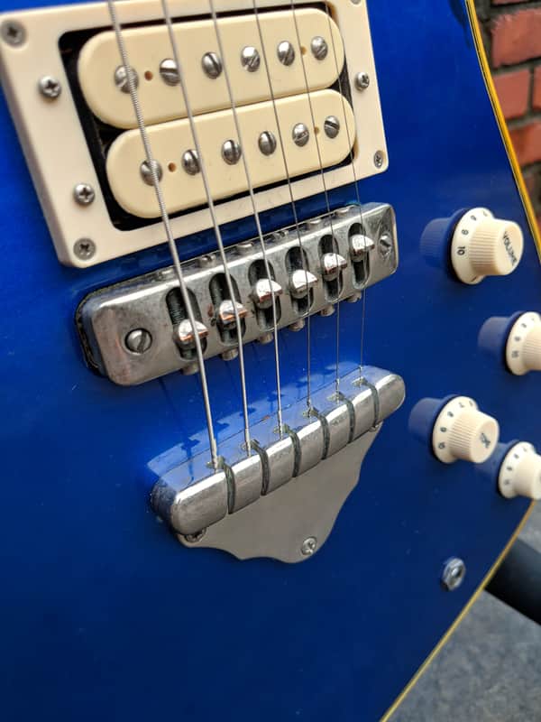 1979 Blue Greco Mirage/Iceman M-1000 - Rick Nielsen Model! | Reverb