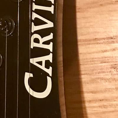 Carvin X220 with Trem 1992 Black with original case. Made in USA image 12