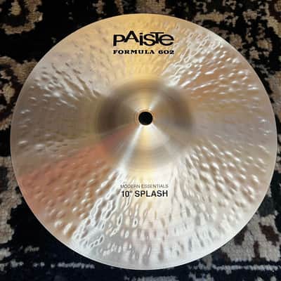 Paiste 10" Formula 602 Modern Essentials Splash Cymbal - Traditional image 1