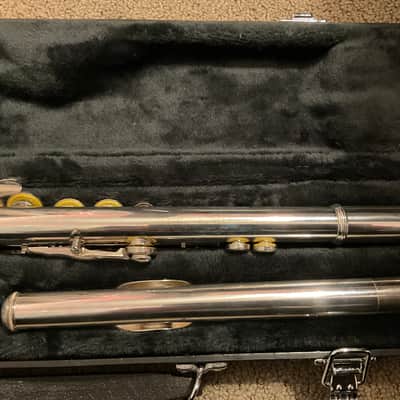 Yamaha Silverplated Flute Clean w/All New Pads image 6