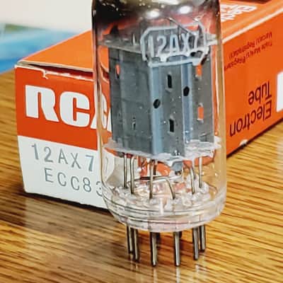 12AX7/ECC83 RCA Tall Plate / Angle Getter MaxiPreamp2/TV7 tested (1) tube lot image 1