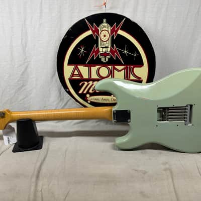 Fender USA Custom Shop Limited Edition WW10-'59 Wildwood 10-59 Stratocaster Relic Guitar with Case 2008 - Faded Sonic Blue / Brazilian Rosewood fingerboard image 9
