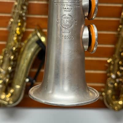 Selmer Model 26 Silver Soprano Saxophone FULL OVERHAUL PAD JOB! image 3