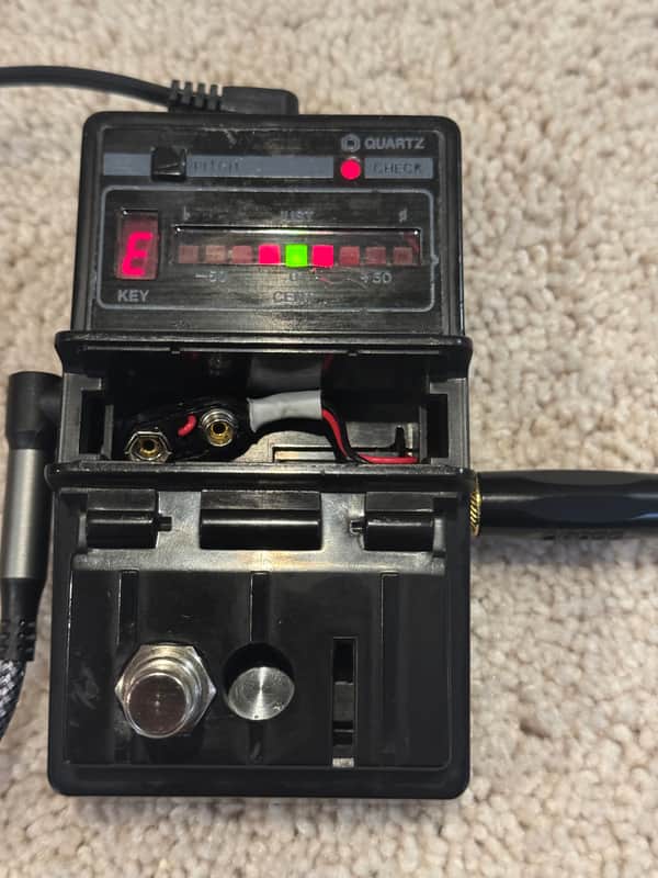Upgraded Arion HU-8500 Stage Tuner with 3PDT True Bypass Switch Installed image 1