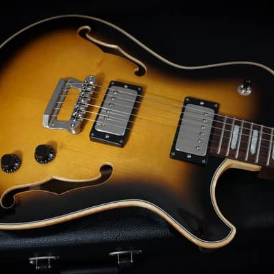 2024 Knaggs Guitars Chena Spruce Top in Black Burst with Rosewood Neck image 5