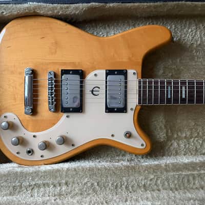 1970s Epiphone Wilshire Natural Matsumoku Japan Vintage Hard Case image 1