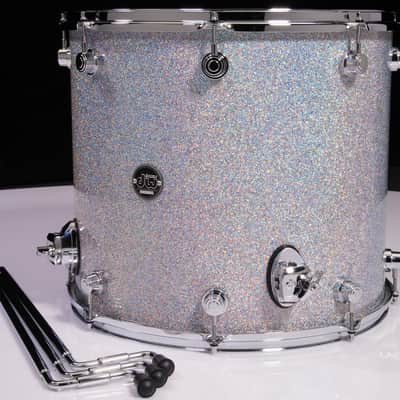 DW Performance Series 16x18 Floor Tom Diamond Nebula image 3