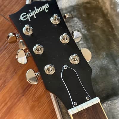 Epiphone “Greeny” Les Paul – Repaired Headstock – No Pickups – Upgraded Hardware – 8.45 lbs image 4