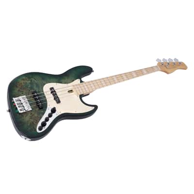 Sire Marcus Miller V7 Swamp Ash Reissue Bass Transparent Green Satin image 4