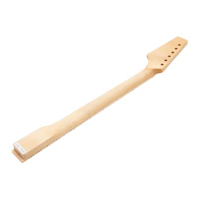 AE Guitars® T-Style Guitar Neck 22 Frets Maple No Inlay image 4