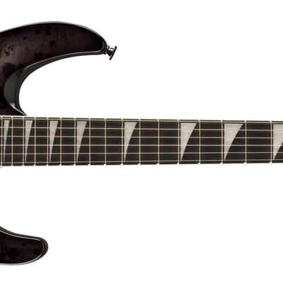 Jackson JS Series Dinky JS32 DKAP Amaranth FB Transparent Black image 1