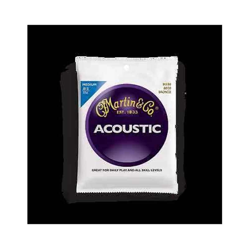 Martin MA150 80/20 Bronze Acoustic Guitar Strings .013/.056 image 1