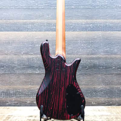 Spector NS Pulse 5 Left-Handed Cinder Red EMG Pickups 5-String Electric Bass w/Bag image 3