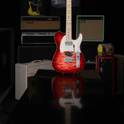 Tom Anderson Top T Classic - Natural Red Burst image 24