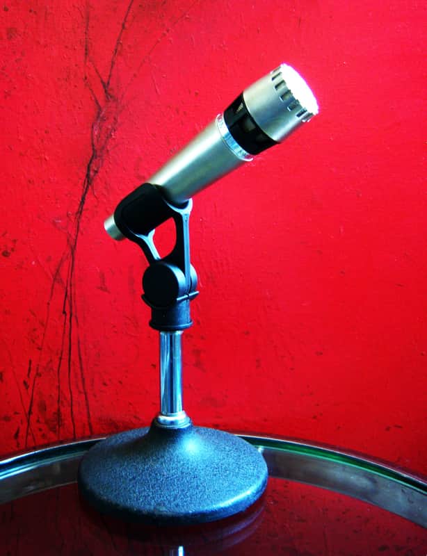 1980's AKG D1000M / D1000E Cardioid Dynamic Microphone Low Z w mic clip Led Zeppelin # 2 image 1