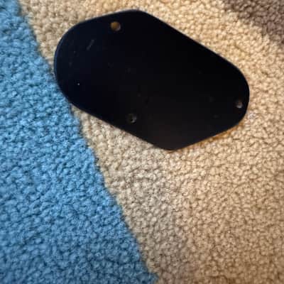 Ibanez RG-series Output Jack cavity backplate - Black image 2