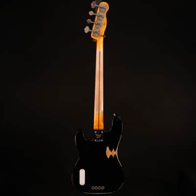 Fender Custom Shop Dusty Hill Signature Precision Bass, Black 8lbs 5.9oz image 11