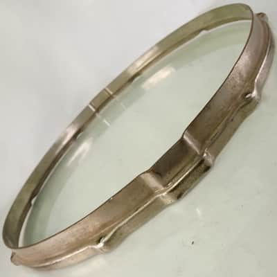 Leedy 15"Broadway Stick-Chopper Nickel-Brass Snare Drum Resonant Rim/Hoop20s NOB image 1
