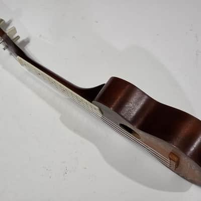 Harmony Soprano Ukulele 1950s - Palm trees stencil image 5